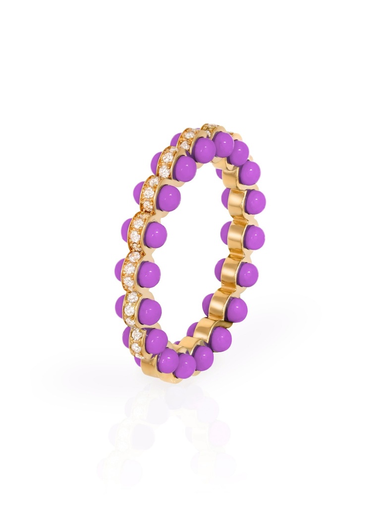 The Purple Atom Ring – Size 1