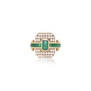 Ring Shield Emeralds