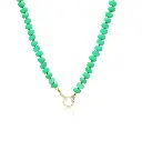 Chrysoprase Beaded Necklace