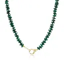 Malachite Beaded Necklace
