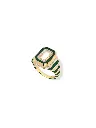 Azar State Green Signet Ring
