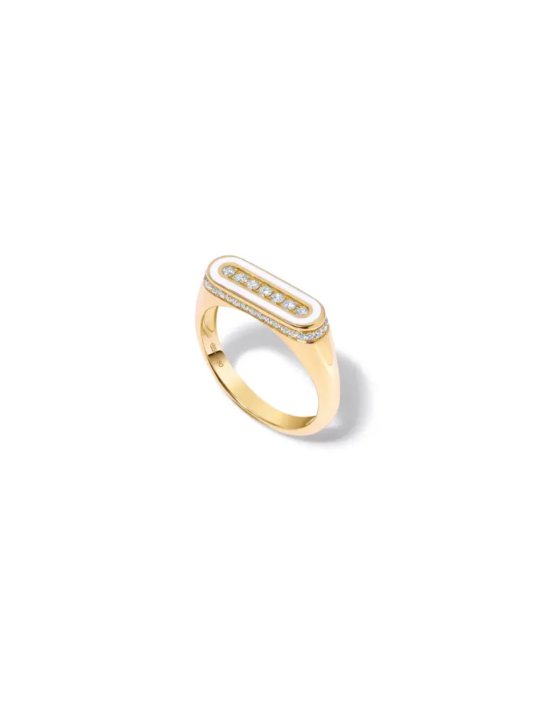 Hedin Bone White Ring