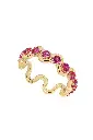 Edessa Pink Sapphire Eternity Ring