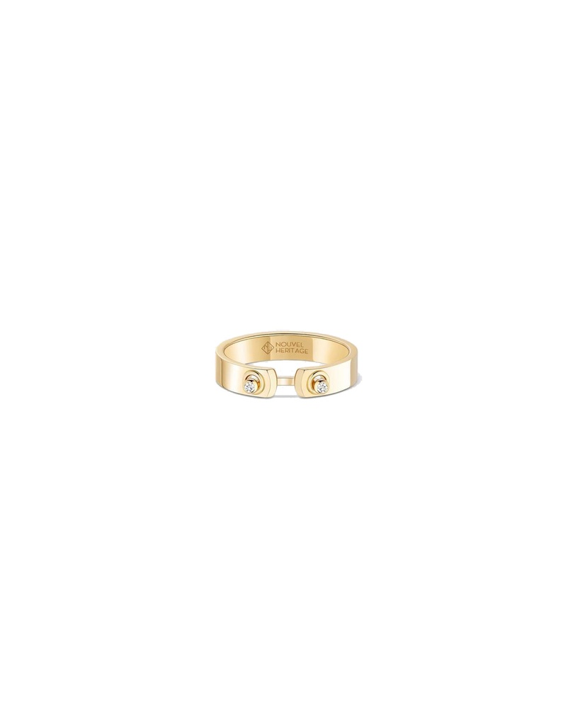 Monday Morning Mood Ring In Yellow Gold