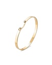 Monday Morning Mood Bangle In Yellow Gold