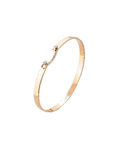 Business Meeting Mood Bangle In Rose Gold