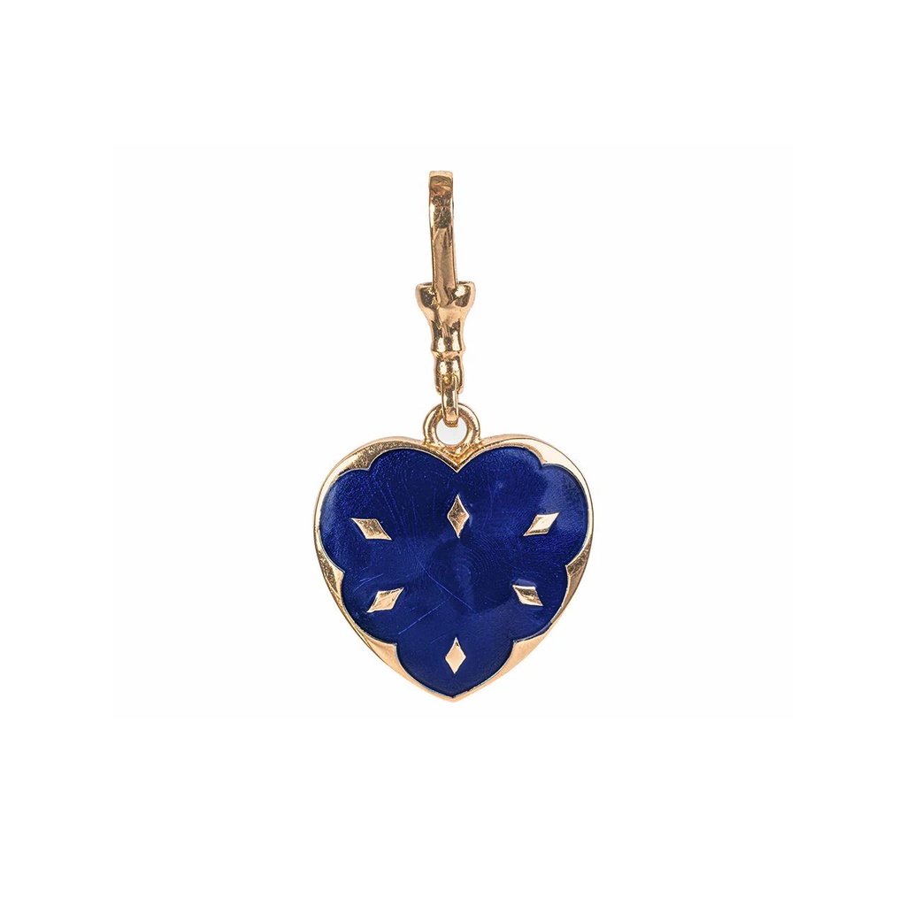 Heart Of Gold Charm - Yellow Gold