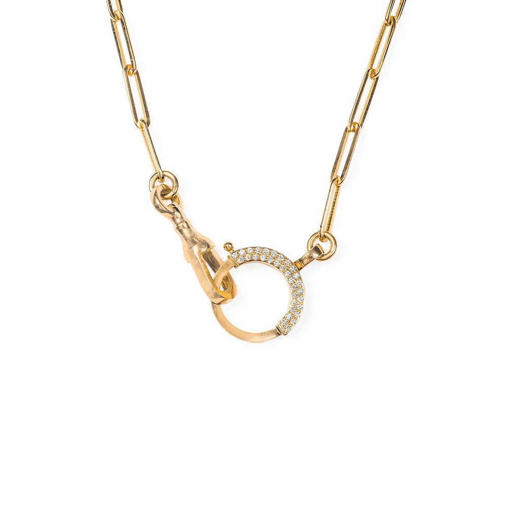 Felicity Diamond Round Chain