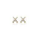 Crossed Arrow Studs