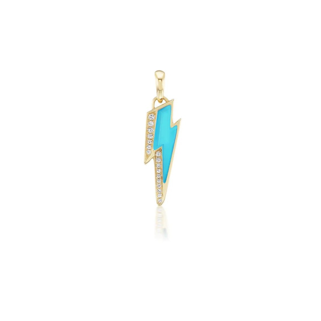 Mini Ziggy Pendant-Turquoise