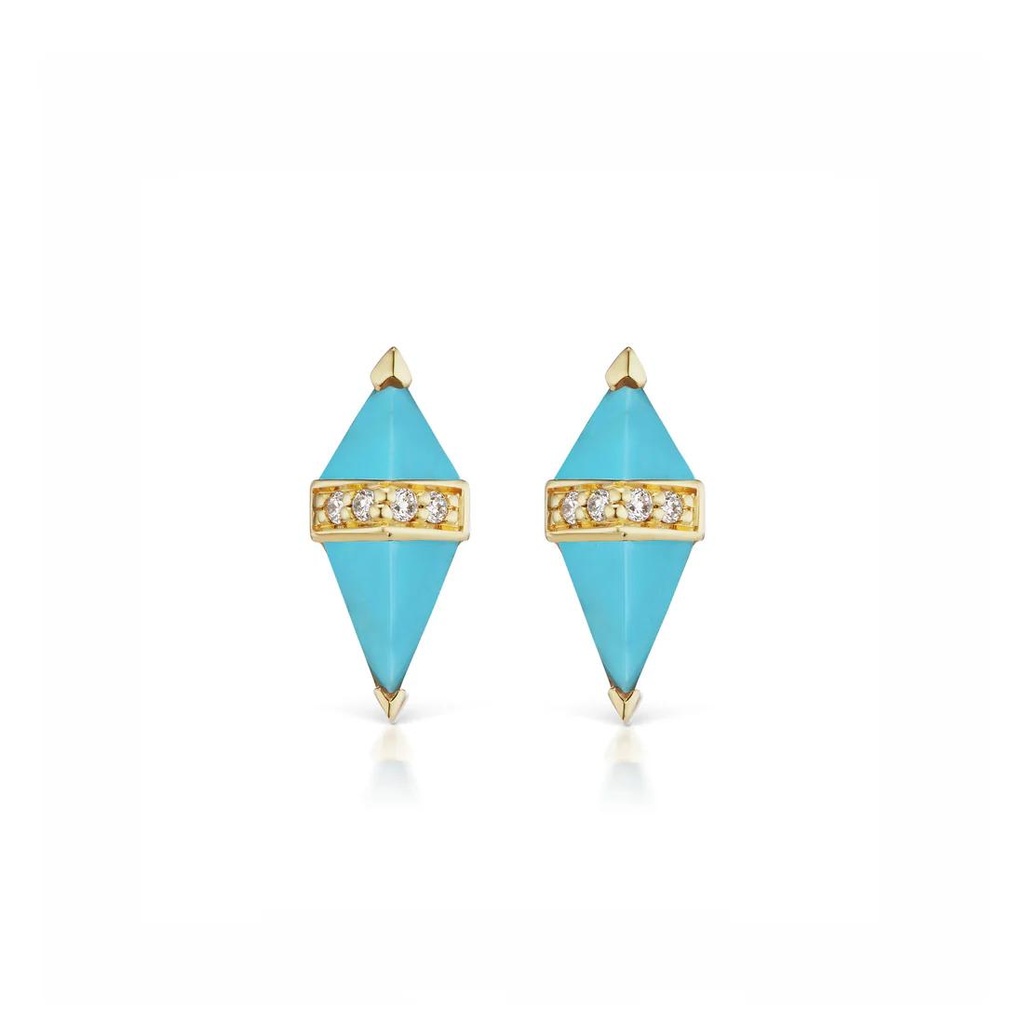 Pietra Studs - Turquois