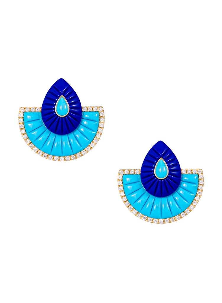 Bond Street Fan Earrings – Small