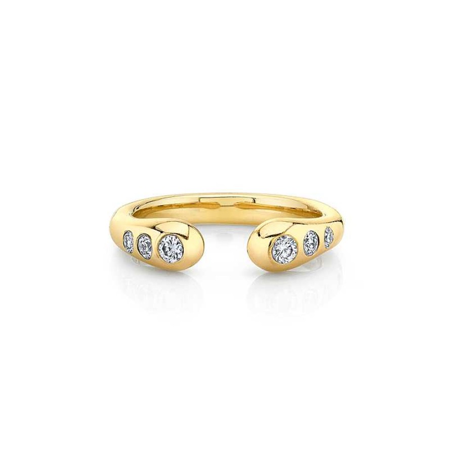 Three Diamond Baby Elixir Of Life Ring