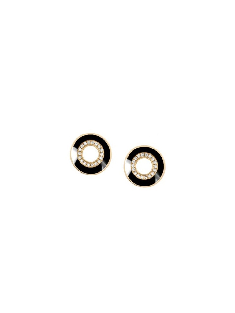 Rinzo Jet Black Earrings