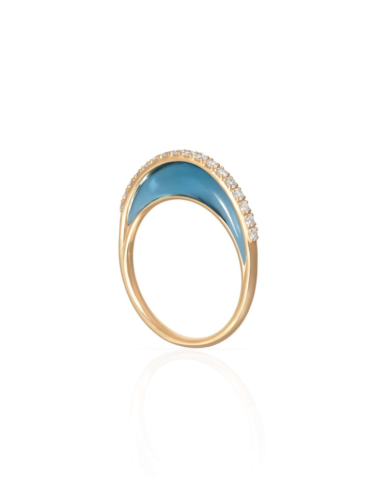 Bloop Moon Ring