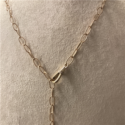 Eternity Diamond Lock Chain