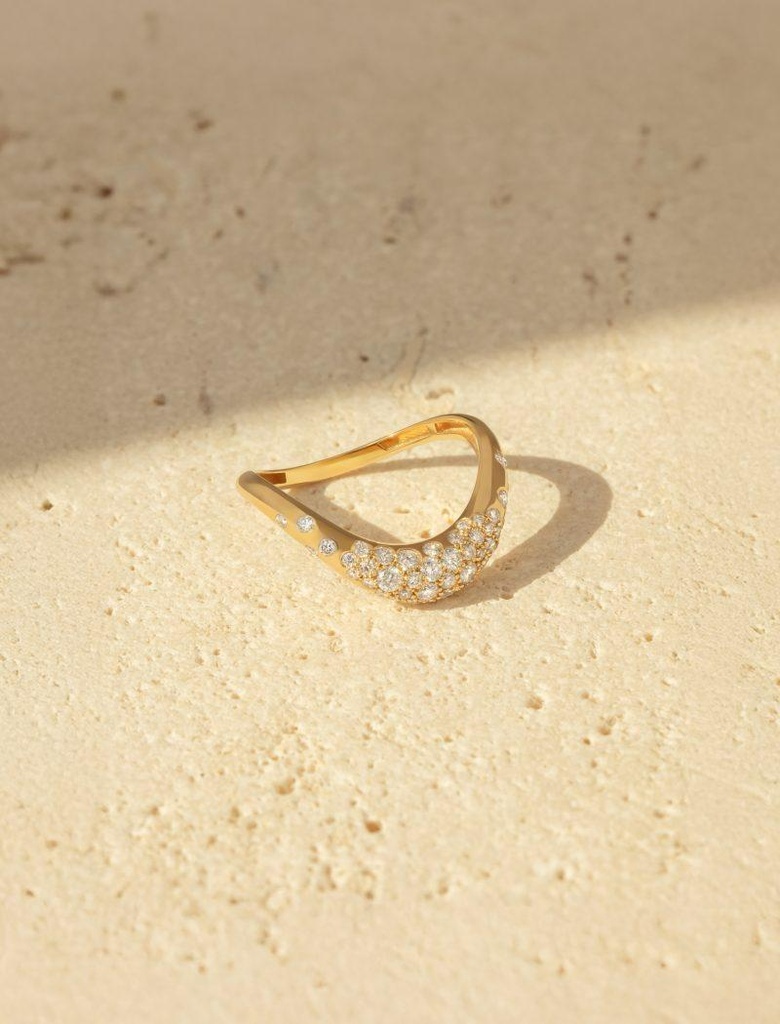 Boa Full Diamond Ring