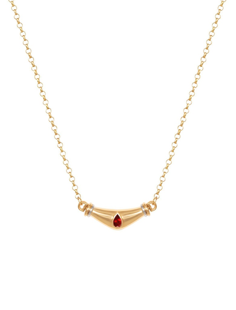  Diamond Pear Karma Necklace