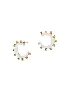 Mini Crescent Earrings