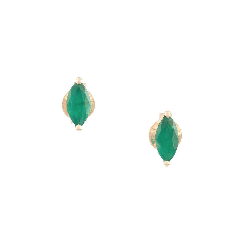 Emerald Single Earring 