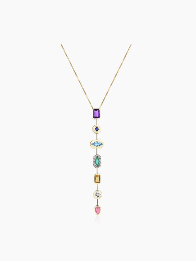 FOCUS CHAKRA COLORS NECKLACE
