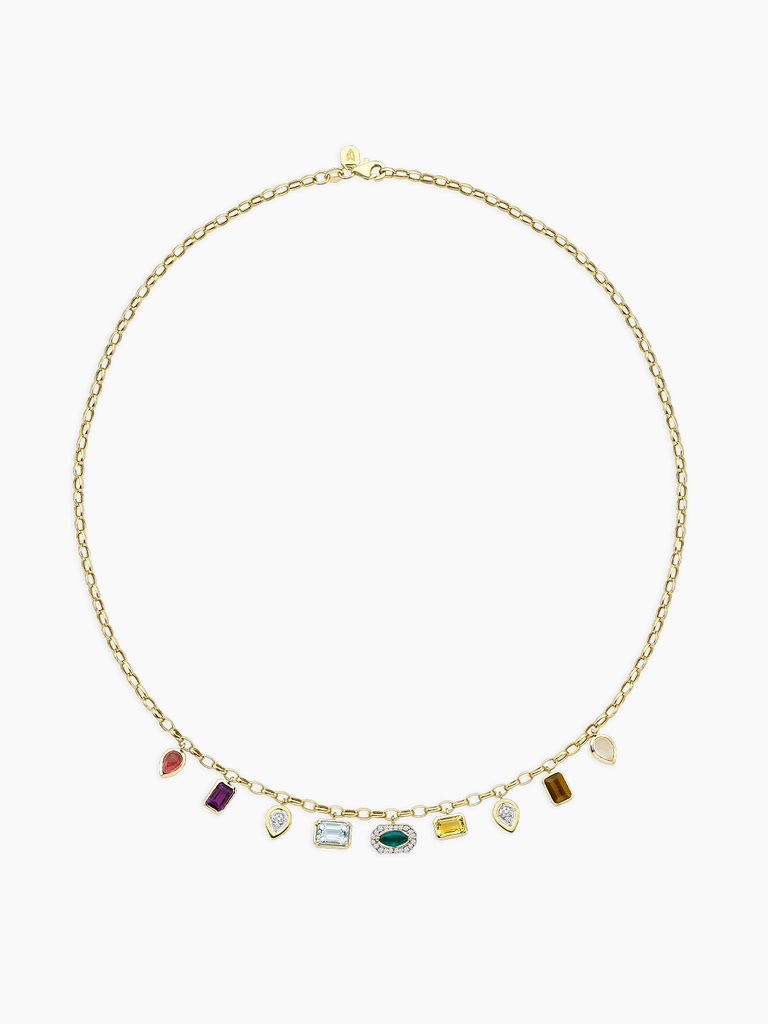 FOCUS CHAKRA COLORS NECKLACE