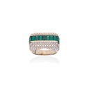 Ring Empress Emeralds
