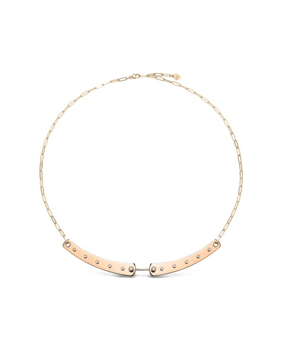 [NH61011R000] Brunch In Ny Mood Necklace 