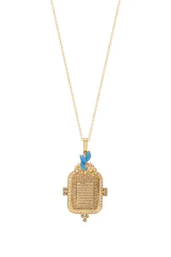 [KMAYATURQNKL] Turquoise Ayut Al Kursi