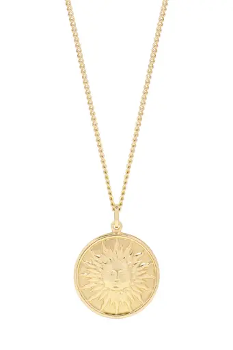 [KM-SHMSNKLYG] Shams Necklace - Yellow Gold