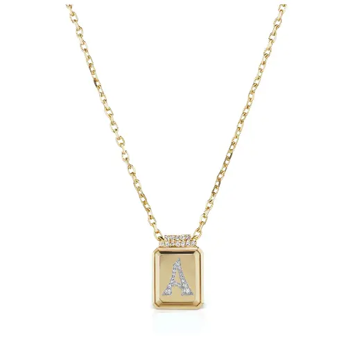 Initial Signet Pendant