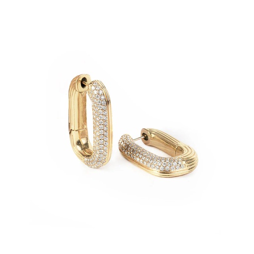 [SWNGPAVDIAER] Swing With Me Pave Earring