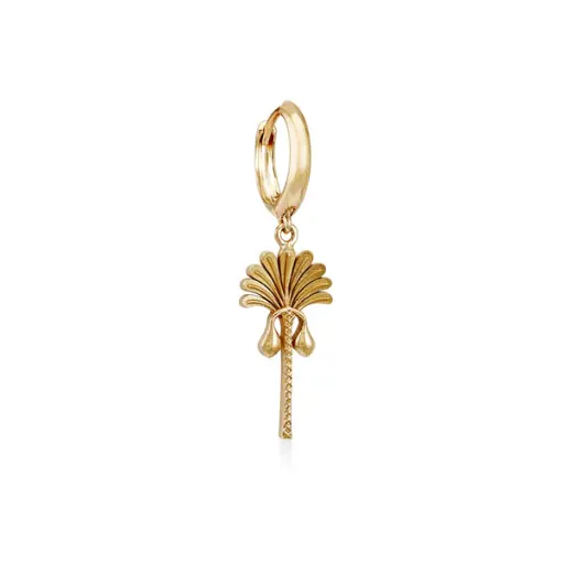 [KL-CONSERSGLPLMYG] Single Palm Tree Earring