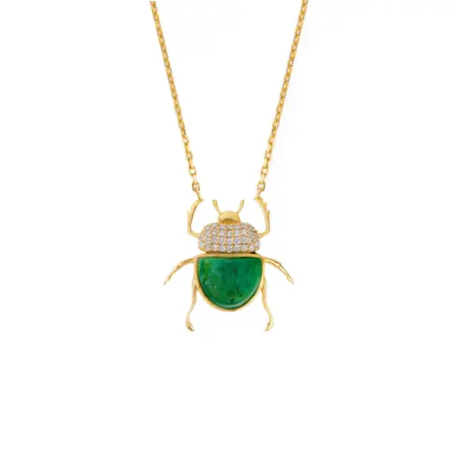 [KL-CONSLDYBUGNKL] Beetle Necklace
