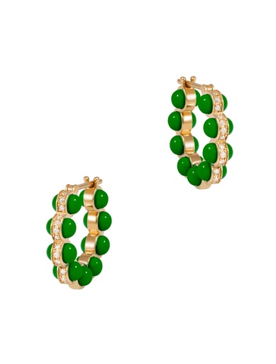 [LN-18KERGRNDIA] The Chlorine Earrings - Size 2