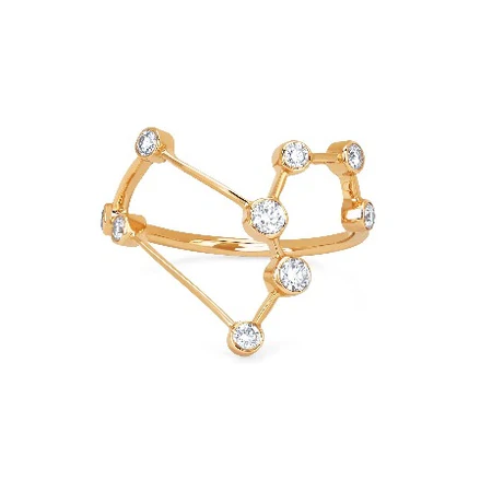 [LEODIAPKRG4.5] Leo Constellation Ring