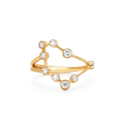 [CAPRIDIAPKRG31] Capricorn Constellation Ring