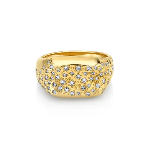 [PAVDIAORCLRG] Pavé Diamond Oracle Ring