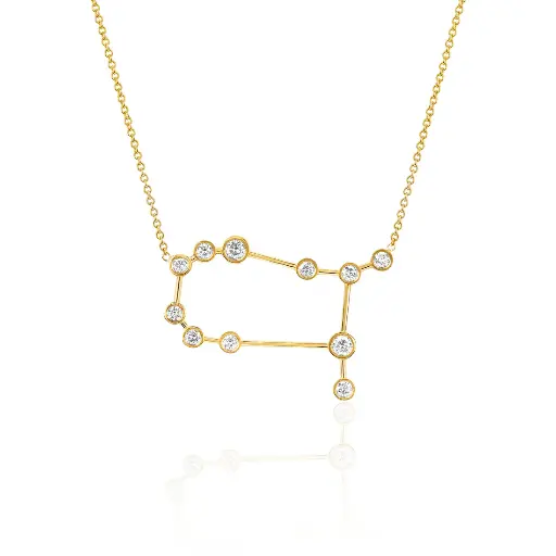 [GMNDIANKL1618] Gemini Constellation Necklace