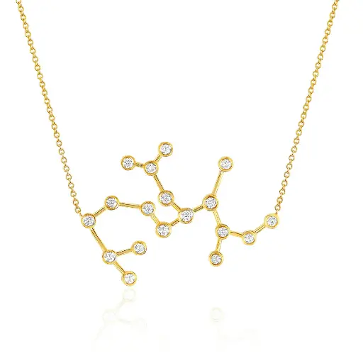 [SAGDIANEKL1618] Sagittarius Constellation Necklace