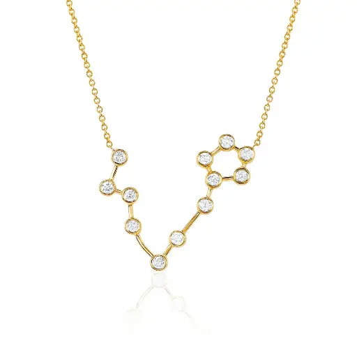 [PISCESDIANKLL1618] Pisces Constellation Necklace
