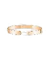 Monday Morning Gm Mood Bangle In Rose Gold