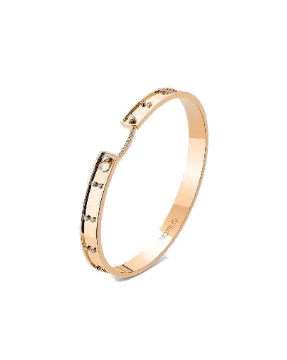Picnic In Paris Mood Bangle In Rose Gold