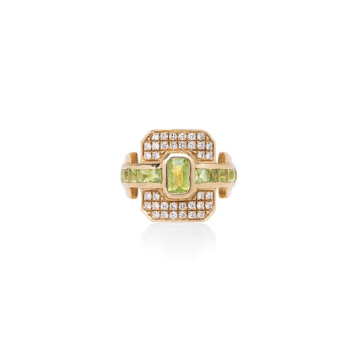 Ring Shield Peridot