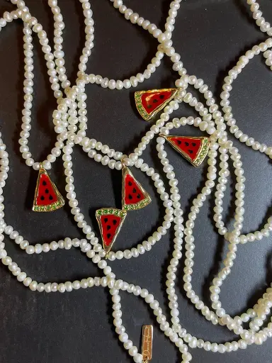 [DHTZVENML] Watermelon Necklace
