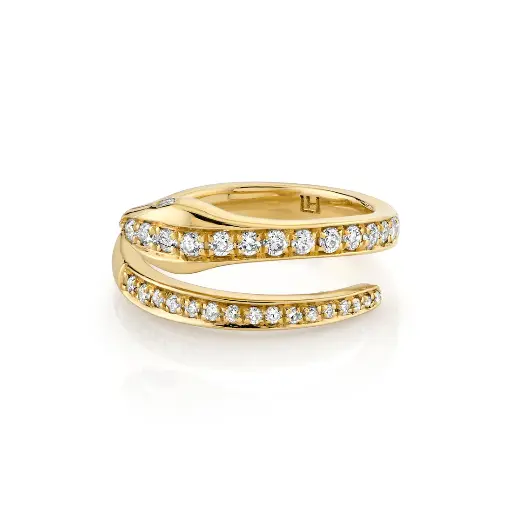 [KUNDIARNG] Diamond Kundalini Coil Ring