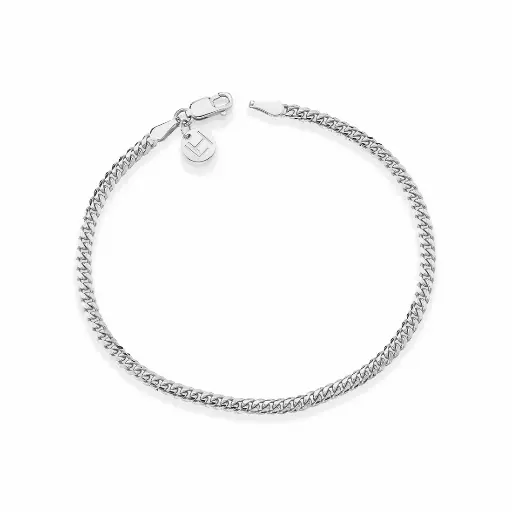 [MSMCUBCHBRLT7.5] Men's Small Cuban Chain Bracelet