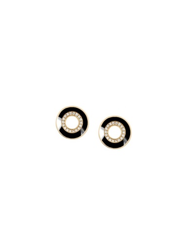 [RINJTBLERDIA] Rinzo Jet Black Earrings