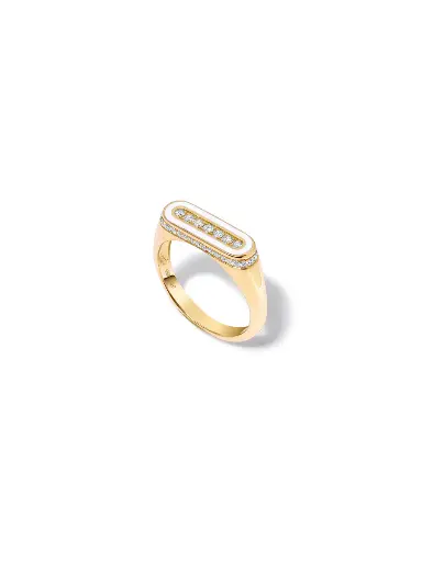 Hedin Bone White Ring