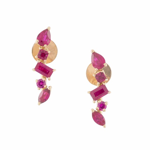 [RM-18KRUBYEAR] Ruby Earrings